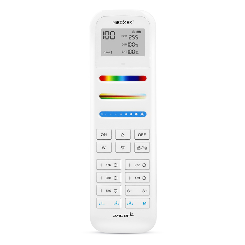 FUT100 100-Zone RGB+CCT Remote Controller FUT100 100-Zone RGB+CCT Remote Controller